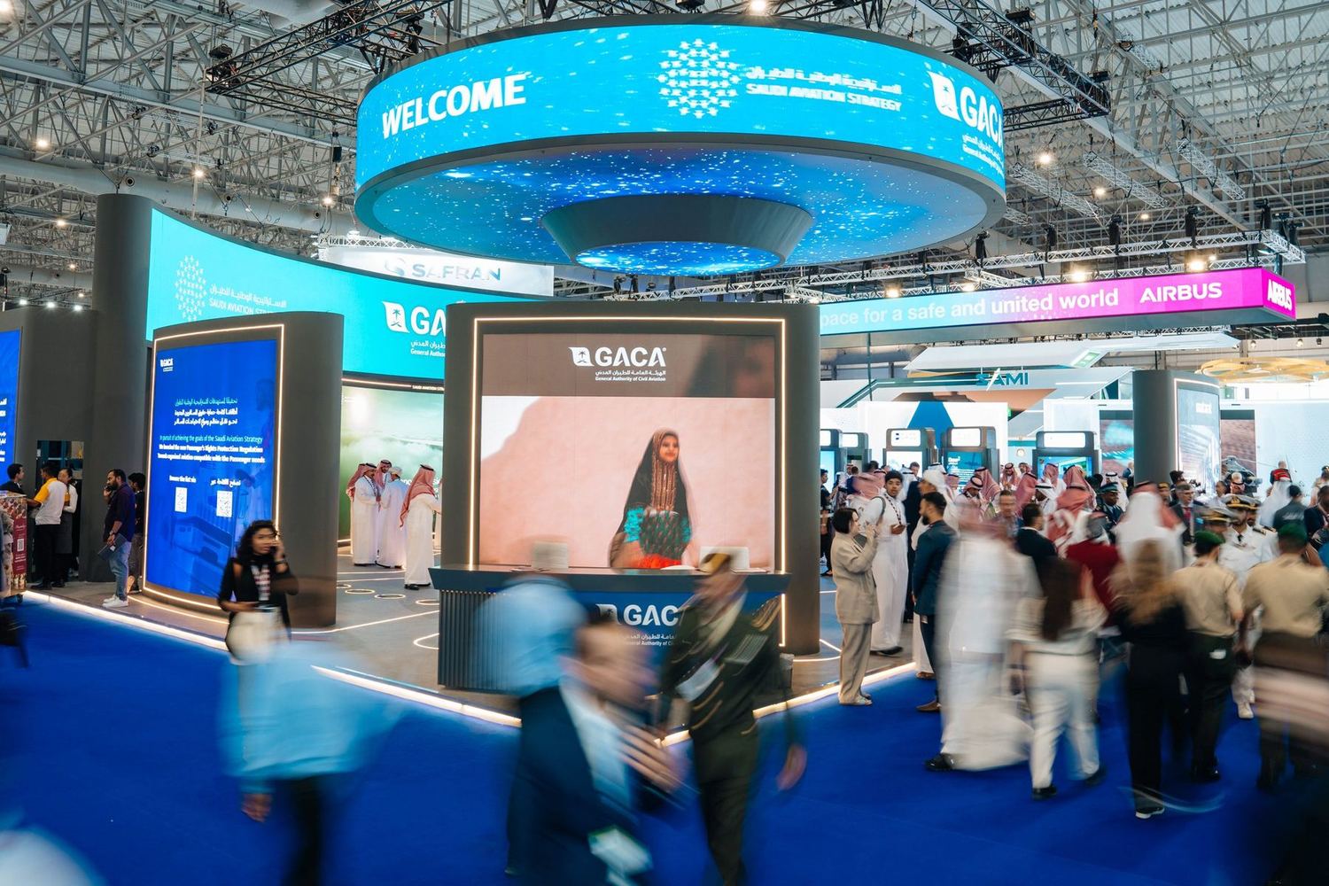 جناح الهيئة العامة للطيران المدني في معرض الطيران